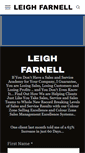 Mobile Screenshot of leighfarnell.com